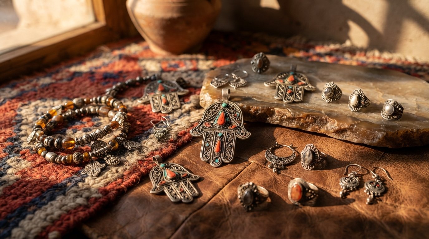 Hero Klíčenka Amazigh Fibule – Přívěsek s odvážným dědictvím